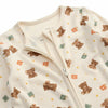 MORI Two Way Zip Up Sleepsuit