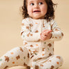 MORI Two Way Zip Up Sleepsuit