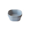 Mushie Square Dinnerware Bowls - Cloud - 2 Pack [AWIN] [Natural Baby Shower Ltd]