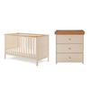 Obaby Evie 2 Piece Room Set - Cashmere - Cashmere / Moisture Management Mattress [AWIN] [Natural Baby Shower Ltd]