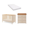 Obaby Evie 2 Piece Room Set - Cashmere - Cashmere / Moisture Management Mattress [AWIN] [Natural Baby Shower Ltd]