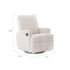 Obaby Madison Swivel Glider Recliner Chair