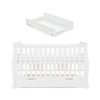 Obaby Stamford Classic Cot Bed - White - With Cot Top Changer [AWIN] [Natural Baby Shower Ltd]