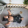 Organic Zoo Bunny Bodysuit - Clay - 0-3m / Clay [AWIN] [Natural Baby Shower Ltd]