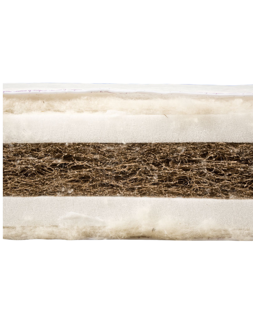 Natural Coir and Wool Mattress with Organic Cotton Cover - Poppy Playpen