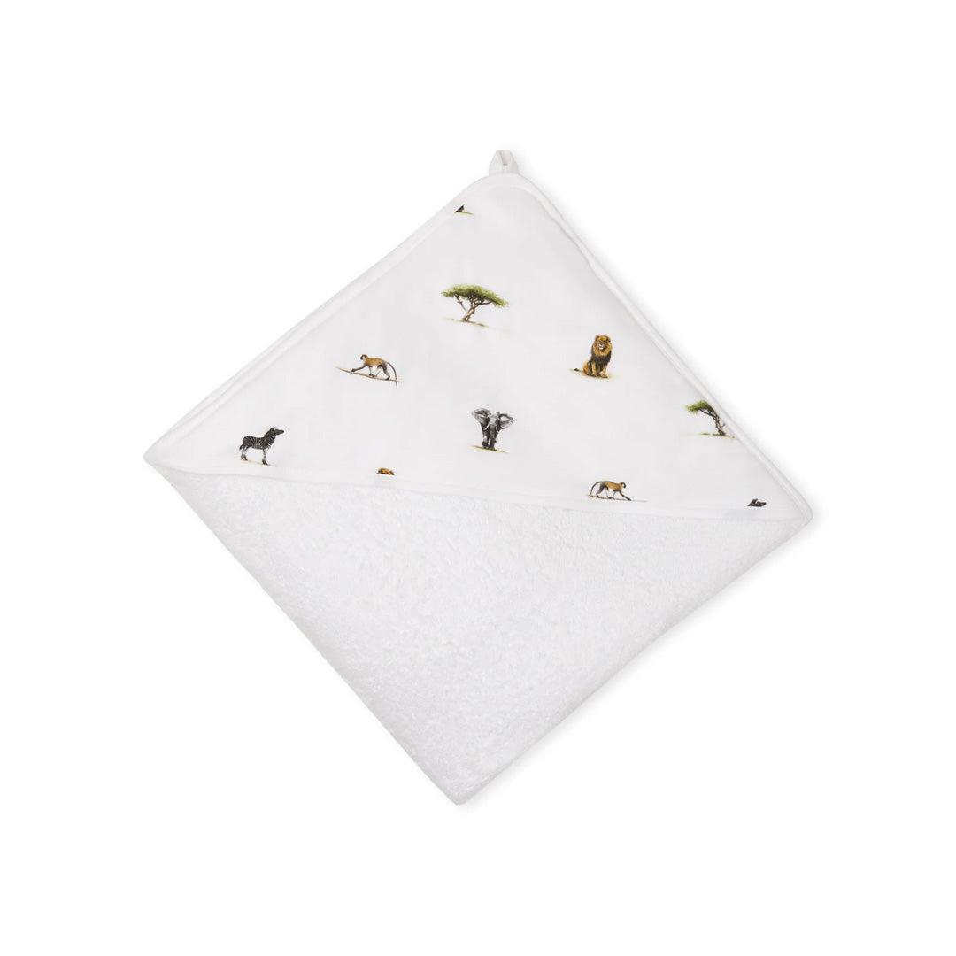 Rosa & Blue Hooded Towel