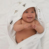Rosa & Blue Hooded Towel