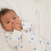 Rosa & Blue Sleepsuit