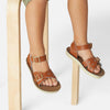 Salt-Water Sun-San Kids Sandals - Sweetheart - Tan - Tan / 12 Child [AWIN] [Natural Baby Shower Ltd]