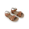 Salt-Water Sun-San Kids Sandals - Sweetheart - Tan - Tan / 12 Child [AWIN] [Natural Baby Shower Ltd]