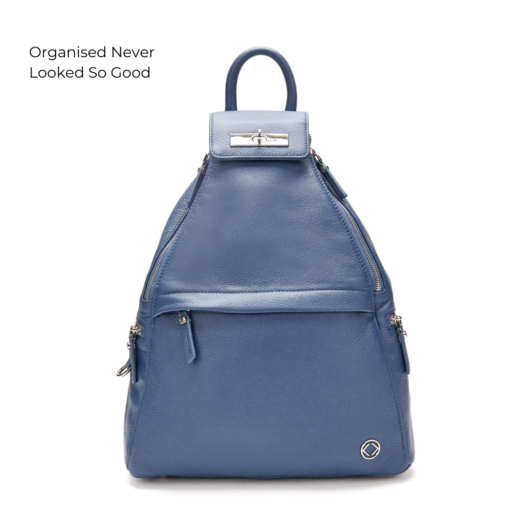 Kerikit Aryella Denim Leather Backpack