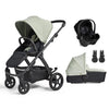 Silver Cross Tide 3-In-1 + Dream Travel System - Sage / No Base / No Accessory Box [AWIN] [Natural Baby Shower Ltd]