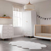 SnuzKot Skandi 3 Piece Nursery Furniture Set - Natural - Natural / No Mattress [AWIN] [Natural Baby Shower Ltd]