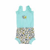 Splash About Happy Nappy Costume - Fallen Leaves - Fallen Leaves / 6-14m [AWIN] [Natural Baby Shower Ltd]