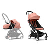 Stokke YOYO3 Stroller - Newborn to toddler with white frame (incl Newborn Pack & 6m+ Colour Pack & White Frame)