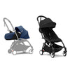 Stokke YOYO3 Stroller - Newborn to toddler with black frame (incl Newborn Pack & 6m+ Colour Pack & Black Frame)