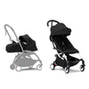 Stokke YOYO3 Stroller - Newborn to toddler with white frame (incl Newborn Pack & 6m+ Colour Pack & White Frame)