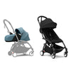 Stokke YOYO3 Stroller - Newborn to toddler with black frame (incl Newborn Pack & 6m+ Colour Pack & Black Frame)