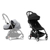 Stokke YOYO3 Stroller - Newborn to toddler with black frame (incl Newborn Pack & 6m+ Colour Pack & Black Frame)