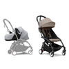 Stokke YOYO3 Stroller - Newborn to toddler with black frame (incl Newborn Pack & 6m+ Colour Pack & Black Frame)