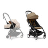 Stokke YOYO3 Stroller - Newborn to toddler with black frame (incl Newborn Pack & 6m+ Colour Pack & Black Frame)