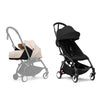 Stokke YOYO3 Stroller - Newborn to toddler with black frame (incl Newborn Pack & 6m+ Colour Pack & Black Frame)