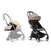 Stokke YOYO3 Stroller - Newborn to toddler with black frame (incl Newborn Pack & 6m+ Colour Pack & Black Frame)