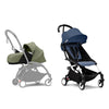 Stokke YOYO3 Stroller - Newborn to toddler with white frame (incl Newborn Pack & 6m+ Colour Pack & White Frame)