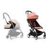 Stokke YOYO3 Stroller - Newborn to toddler with white frame (incl Newborn Pack & 6m+ Colour Pack & White Frame)