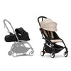 Stokke YOYO3 Stroller - Newborn to toddler with black frame (incl Newborn Pack & 6m+ Colour Pack & Black Frame)