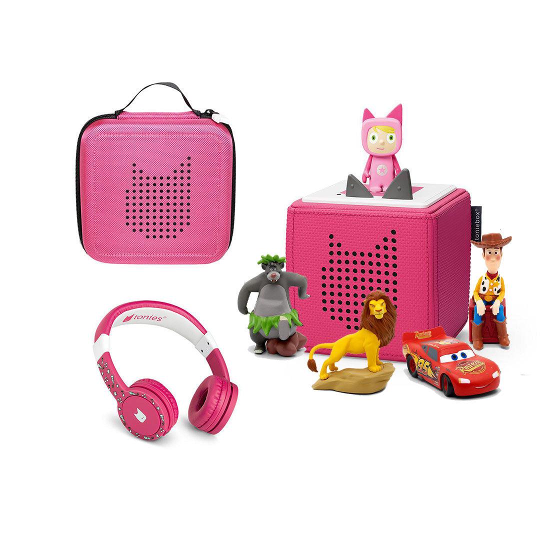 【最終価格】tonie box レッドとディズニーのtonies4点セット Toniebox Red Starter Disney Set + Jungle Book + Lion King