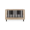 Tutti Bambini Como Cot Bed - Distressed Oak/Slate Grey - Slate Grey / Polyester Fibre Cot Bed Mattress [AWIN] [Natural Baby Shower Ltd]