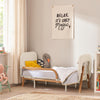 Tutti Bambini CoZee XL Junior Bed + Sofa Expansion Pack - Scandinavian Walnut / Ecru - Scandinavian Walnut / Ecru [AWIN] [Natural Baby Shower Ltd]