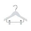 Wooden Hangers White, Pack of 6 - AL Shop