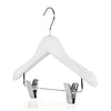 HANGERWORLD Children's White Wooden Coat Hangers AMAZON