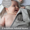 Cuddledry Hands Free Baby Bath Towel Grey Stars AMAZON