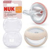 NUK MommyFeel Baby Dummy Blush & Sandstone AMAZON