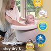Cuddledry Hands Free Baby Bath Towel Pink AMAZON