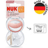 NUK MommyFeel Baby Dummy Blush & Sandstone AMAZON
