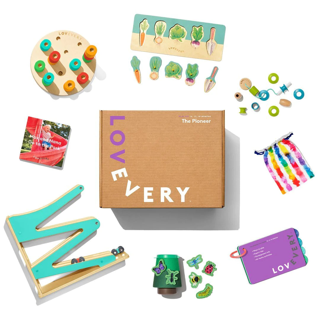 Lovevery The Pioneer Play Kit (Months 16-18)