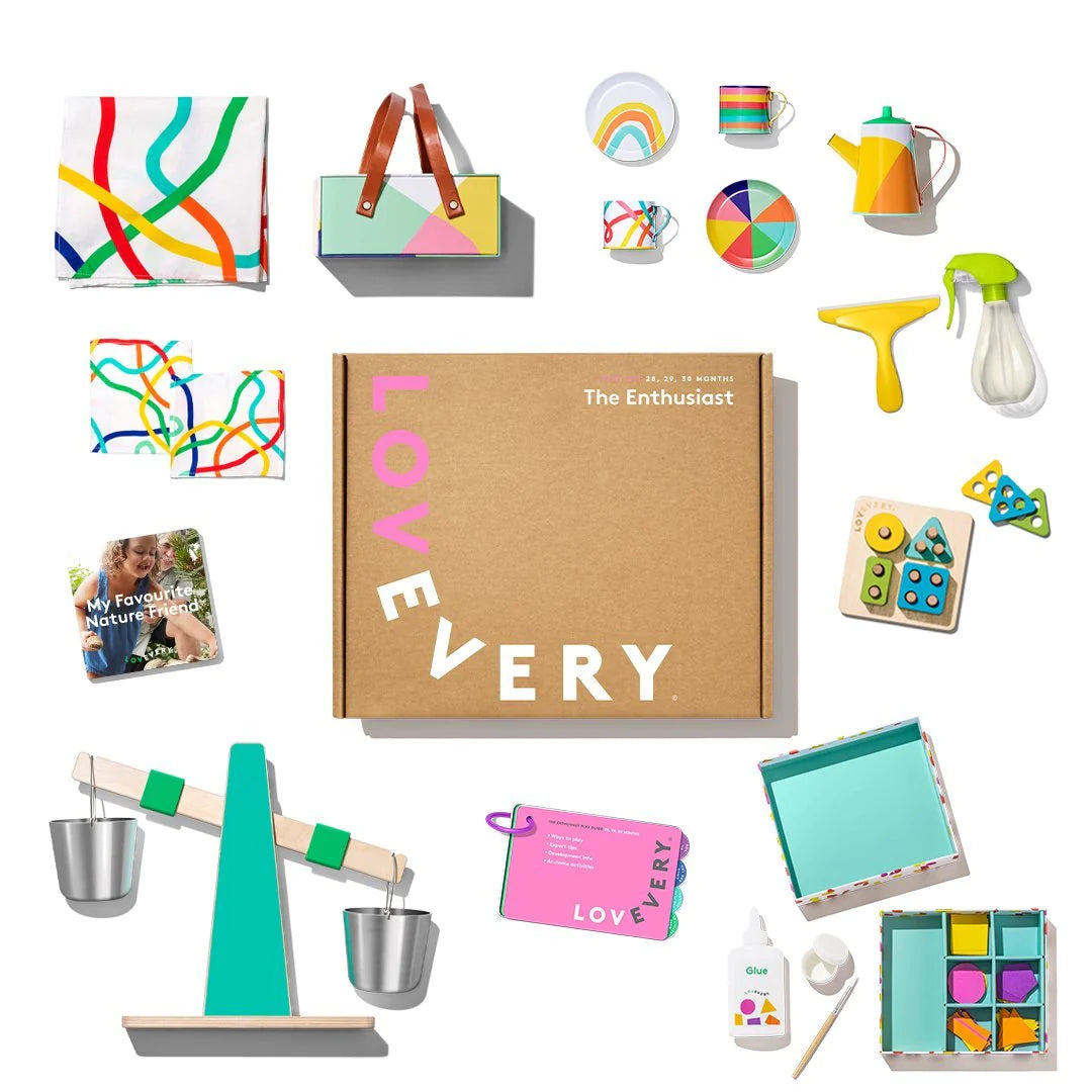 Lovevery The Enthusiast Play Kit (Months 28-30)