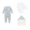 MORI Soak + Sleep Set - Grey - NB / Grey [AWIN] [Natural Baby Shower Ltd]