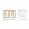 SnuzKot Skandi 2 Piece Nursery Furniture Set - Natural - Natural / No Mattress [AWIN] [Natural Baby Shower Ltd]