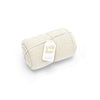 The Little Green Sheep Organic Knitted Cellular Baby Blanket - Linen [AWIN] [Natural Baby Shower Ltd]