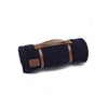 The Little Green Sheep Organic Knitted Fleece Baby Blanket - Midnight [AWIN] [Natural Baby Shower Ltd]
