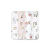 aden + anais Essentials Cotton Muslin Swaddle Blankets - Disney Princess - 4 Pack [AWIN] [Natural Baby Shower Ltd]