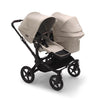 Bugaboo Donkey 5 Duo Side by Side Double Stroller - Desert Taupe [AWIN] [Natural Baby Shower Ltd]
