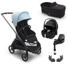 Bugaboo Dragonfly + Pebble 360 Pro 2 Travel System - Skyline Blue / With Carrycot / With Base [AWIN] [Natural Baby Shower Ltd]