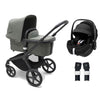 Bugaboo Fox 5 + Pebble 360/360 Pro 2 Travel System - Forest Green / Pebble 360 i-Size / No Base [AWIN] [Natural Baby Shower Ltd]