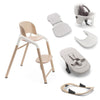 Bugaboo Giraffe Highchair Ultimate Bundle - Wood White [AWIN] [Natural Baby Shower Ltd]